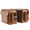 thumbnail image 1 of Leather Bicycle Rearseat Bag Large Capacity Bike Rear Bag Universal Bicycle Rack Seats Bags Multifunctional Cycle Storage Side Bag, 1 of 7