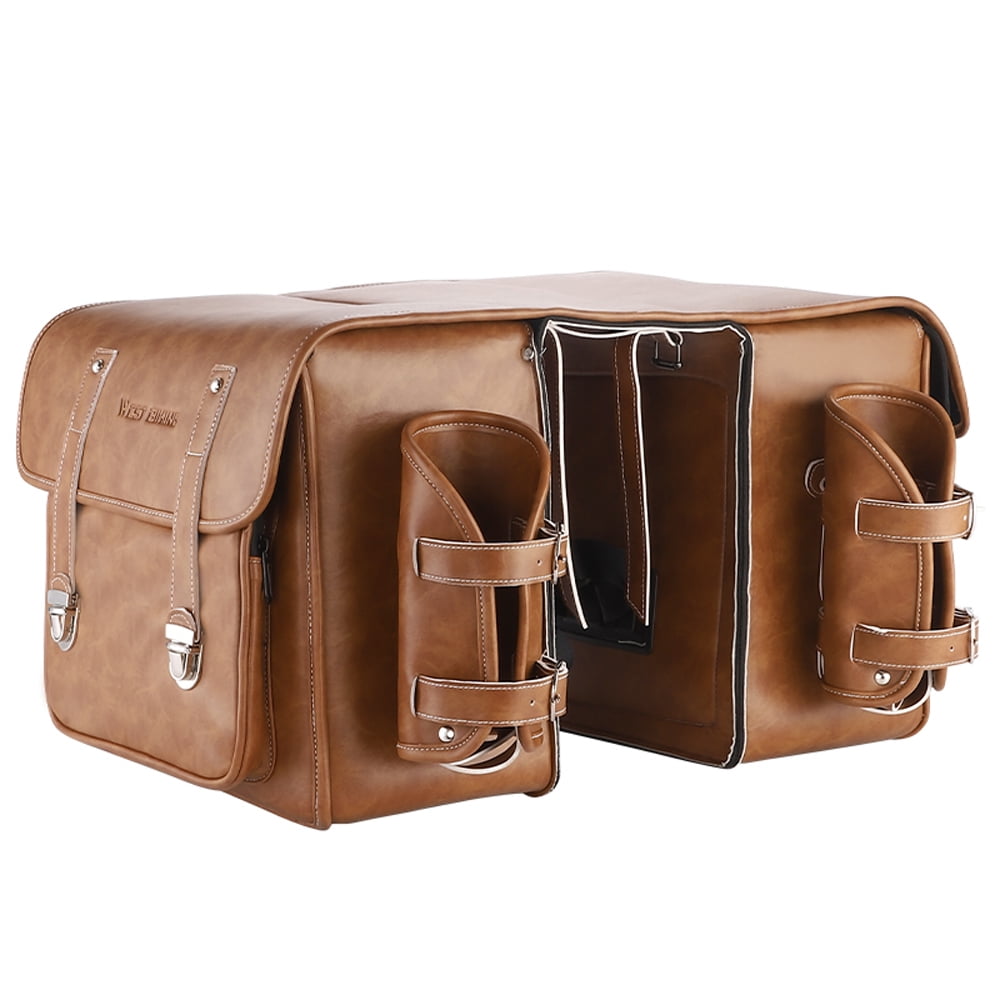 Leather bicycle bags sale