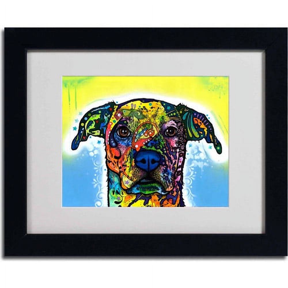 Trademark Fine Art "Fiesta" Canvas Art by Dean Russo, Black Frame