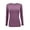 Argyle Purple, variant on ACTIVE UNIFORMS Women's Under Scrub Tee Crew Neck Long Sleeve T-Shirt (Black, XX-Small)