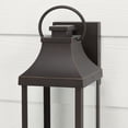 thumbnail image 3 of Outdoor Wall Lantern In Traditional Style-17.25 Inches Tall And 6 Inches Wide-Oiled Bronze Finish-Led Lamping Type Capital Lighting 946411Oz-Gl, 3 of 5