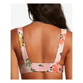 thumbnail image 2 of VOLCOM Women's Multi Color Floral Stretch Removable Cups Lined Deep V Neck Wide Band Counting Down Swimsuit Top XS, 2 of 2