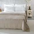 thumbnail image 3 of Mainstays Plush Blanket Brown T, 3 of 6