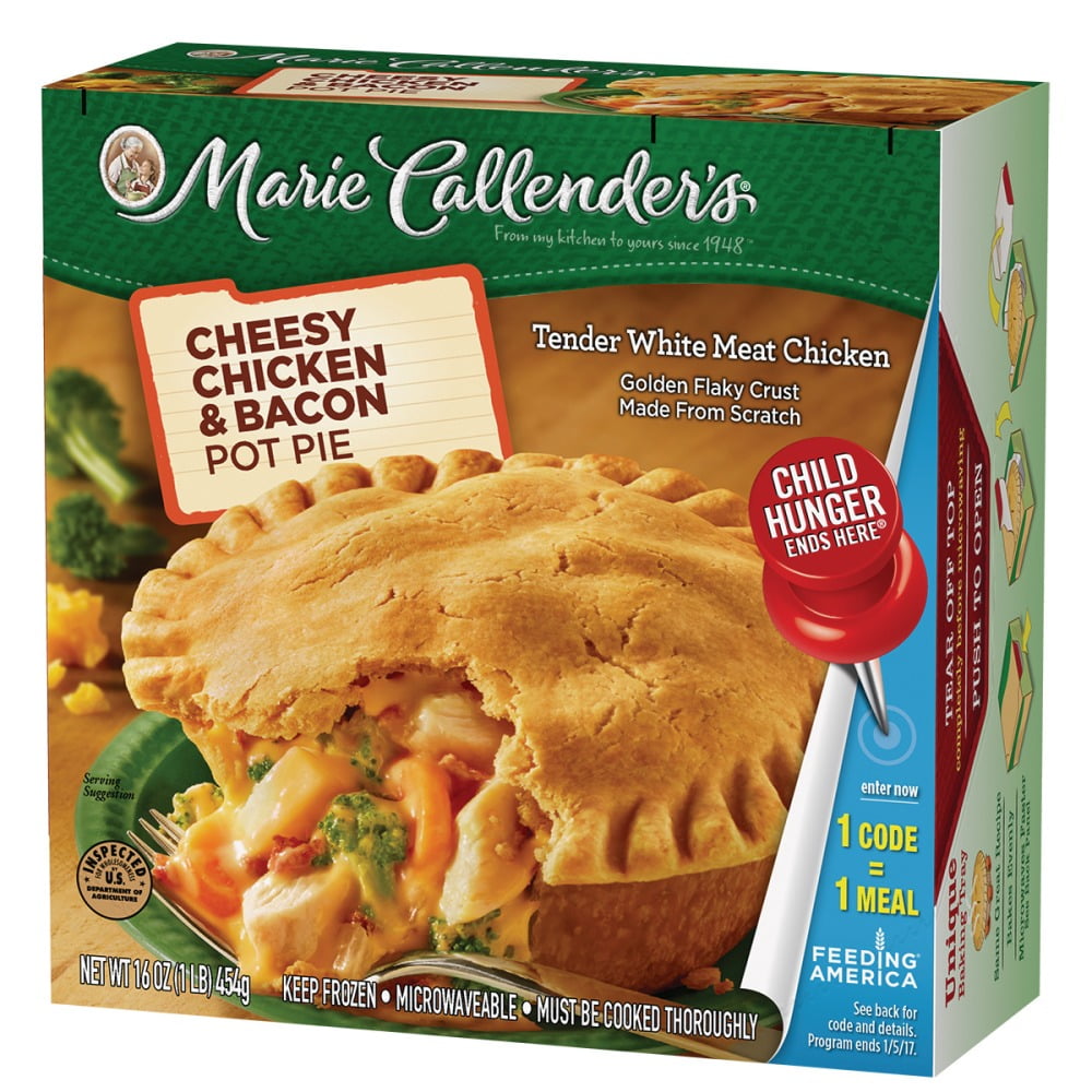 Marie Callender’s Cheesy Chicken & Bacon Pot Pie, 16 Ounce