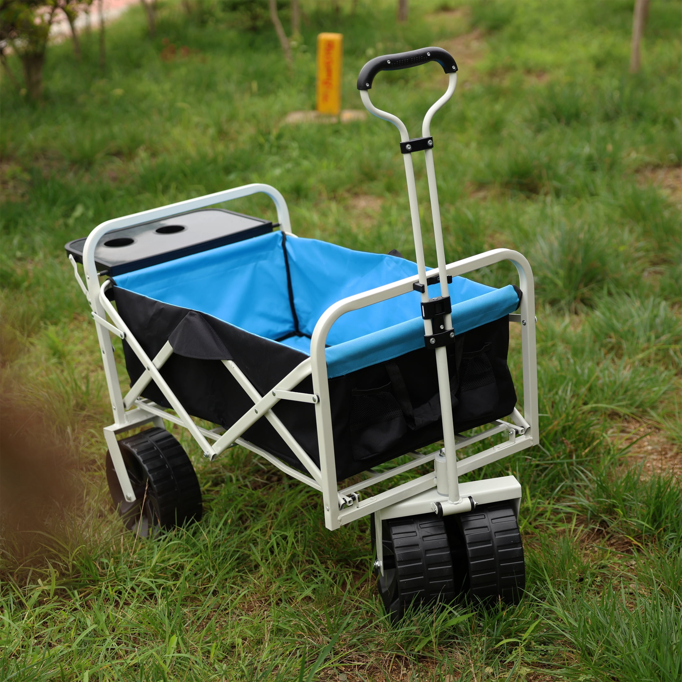 Folding Wagon Garden Shopping Beach Cart