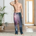 thumbnail image 2 of Rateoe lighthouse Waves Torrential Rain Pattern Men’s Ultra-Soft Comfy Pajama Lounge Pants Sleepwear,Comfortable Lounge Wear,lightweight Pajamas, Casual Home Wear-XX-Large, 2 of 6