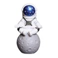 thumbnail image 2 of 2x Estatuilla de Astronauta Estatua de Astronauta Gabinete de Sala de Estar Nórdico Hogar Zulema Figuras de astronautas, 2 of 8