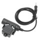 thumbnail image 4 of Auriculares para casco, auricular Unilateral ajustable para motocicleta con PTT U94 para Yaesu Vertex VX‑6R VX‑7R, 4 of 8