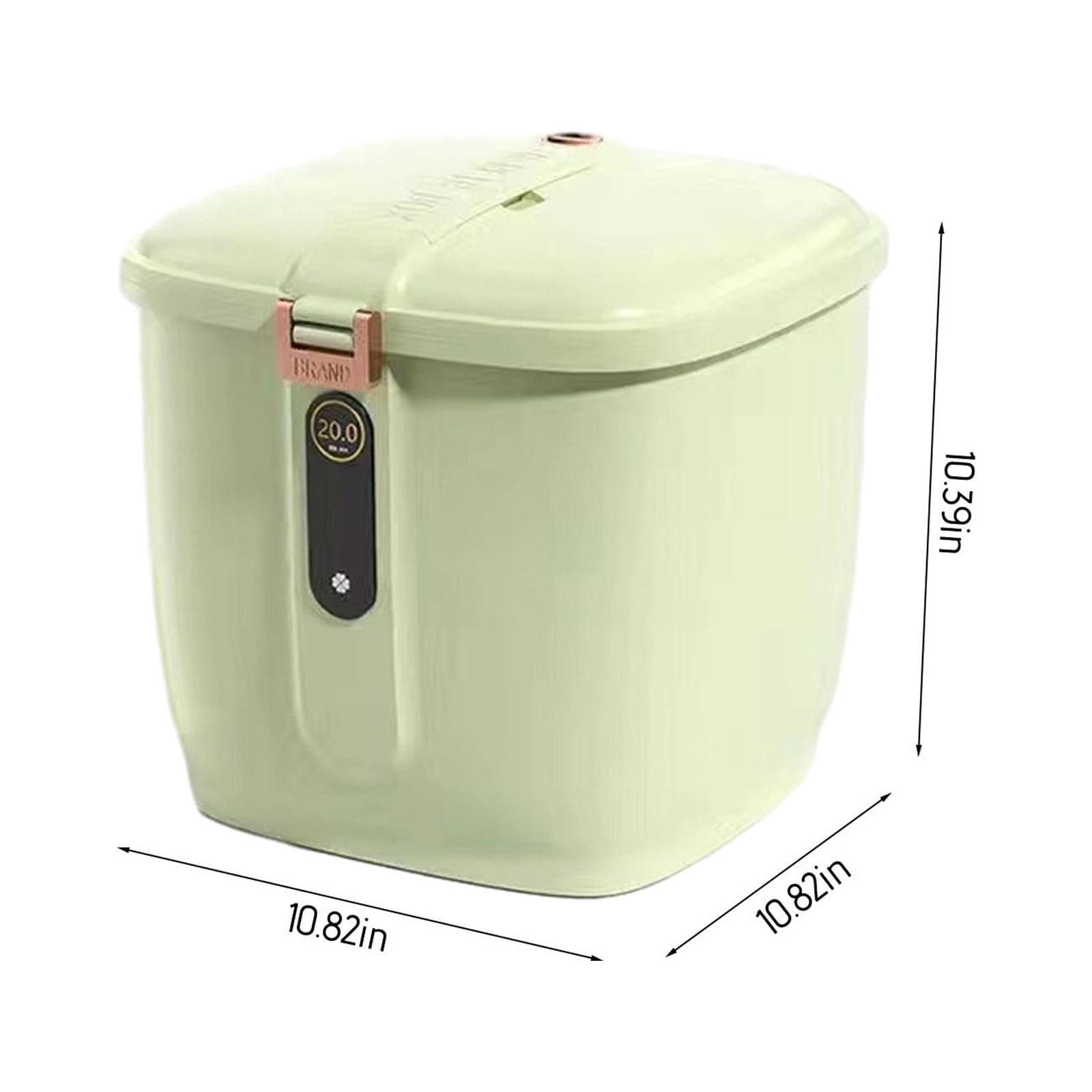 SHENGXINY Rice Container On Clearance 20KG Light Green