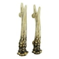 thumbnail image 2 of Set Of 2 Western Floral Filigree Lace Silver Bling Drawer Cabinet Bar Pulls, 2 of 8