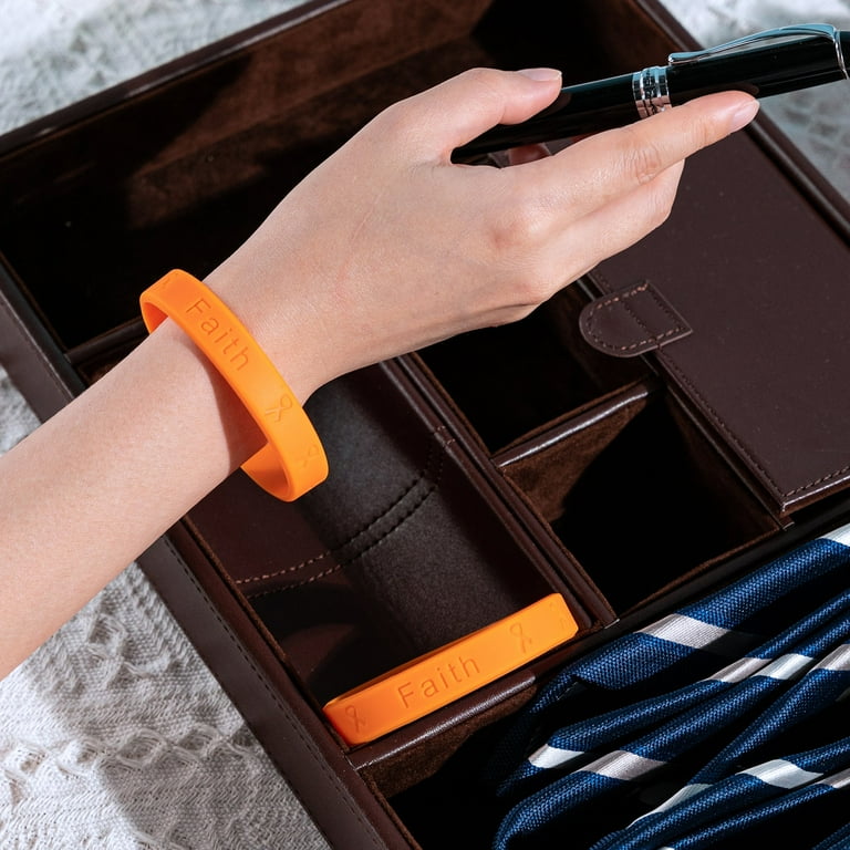 Leukemia silicone bracelets outlet