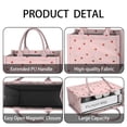 thumbnail image 4 of Large Capacity Tote Bag,Strawberry Plants Fruit Handbag Fashion Luxury Tote Bag,15.7"x13"x 5.1" Inches,Laptop Compatible, 4 of 6