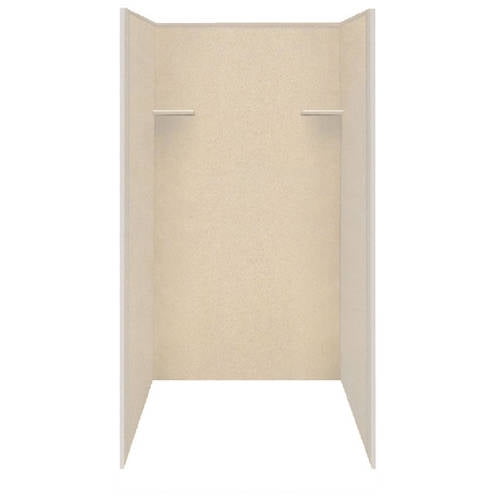 Transolid 36" x 36" x 72" Solid Surface Shower Wall Surround, Available