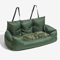 thumbnail image 1 of Cozy Dog Car Seat Bed - Anti-Slip Travel Cushion Pillow for Small to Large Dogs (Medium/Large Breeds), Detachable & Machine Washable, Durable Polyester, Perfect for Pets on the Go, 1 of 7