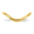 thumbnail image 4 of Diamond2Deal 14K Bague de Mode Vague Or Jaune pour Femmes Taille 9, 4 of 7