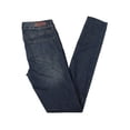 thumbnail image 2 of Articles of Society Womens Denim Raw Hem Skinny Jeans Blue 32, 2 of 2