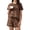Khaki Love, variant on MINTREUS Pajama Set for Women 2 Piece Lounge Set Short Sleeve Tops and Shorts Soft Sleepwear with Pockets S-2X