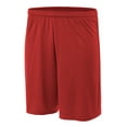 thumbnail image 2 of A4 Cooling Performance Power Mesh Practice For Teen Male in Scarlet | NB5281, 2 of 3