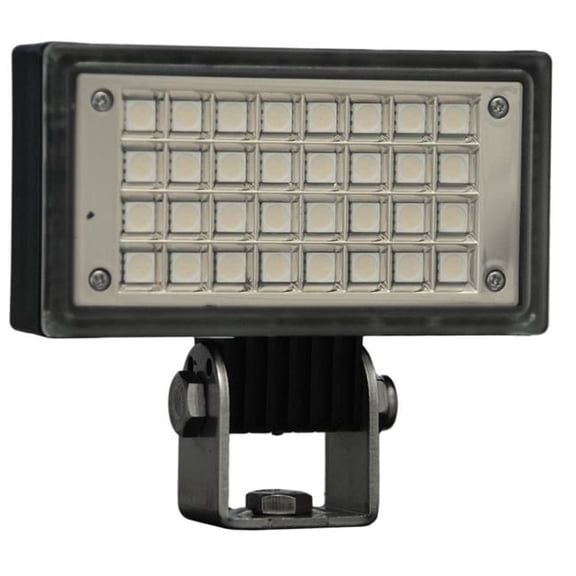 3.4 x 1.9 in. Utility Flood Black 32 LED Light