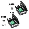 thumbnail image 1 of Adaptador serial hembra sin soldadura AMBEST DB15, 2 piezas, 1 of 7