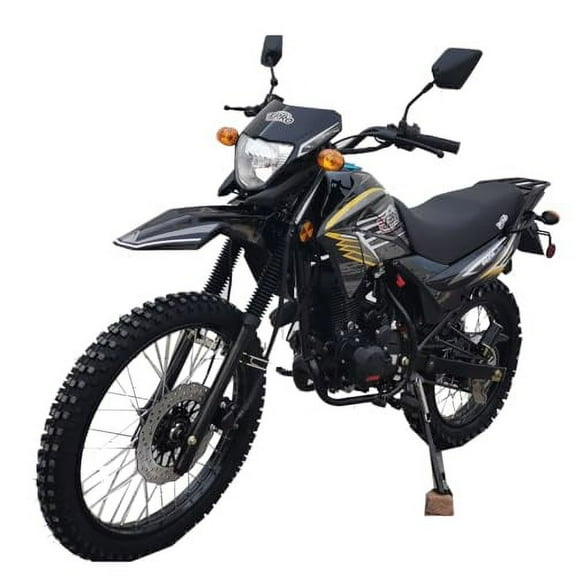 X-Pro Brand New 250cc Dirt Bike for adult with 5-Speed Manual Transmission Kick Start 21"/18" Wheels