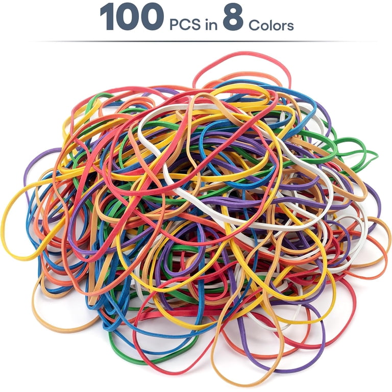 Mr. Pen- Office Supply, 100 Pack Large Rubber Bands in  display picture 1