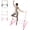 Pink, variant on Solid Wood Ballet Barre 3.5FT with Adjustable Height 31.5-39.5 Inches, Portable Dance Practice Barre with Wheels for Home, Studio, Adjustable, White