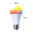 thumbnail image 2 of Bombilla WiFi E27 Zulema Control Aplicación Bluetooth todo color Bombillas inteligentes, 2 of 8