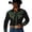 Black@GC@, variant on Mens Western Cowboy Shirts Long Sleeve Buttons Down Shirts for Men Trendy Embroidered Lapel Soft Lightweight Tops