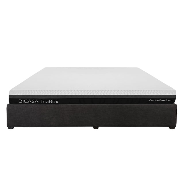 Colchón King Size + Box Base Cama Belt Dicasa InaBox