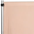 thumbnail image 2 of Spandex 4-Way Drape Curtain Photo Backdrop Panel Blush 14Ft H x 60 Inch W Stretch Durable for Wedding Ceremony, Party Stage Backdrop Decoration, 2 of 3