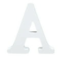 thumbnail image 3 of Herrnalise 3.15 Inch White Standing Wooden Letters,Unfinished Wood Letters Wooden Alphabet Letters Slices Sign for DIY Crafts Projects,Party Birthday Wedding Home Wall Decor,F, 3 of 8