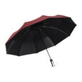 thumbnail image 4 of fenteer Automatic Folding Umbrella Folding Travel Umbrella for Rain for Beach, 4 of 8