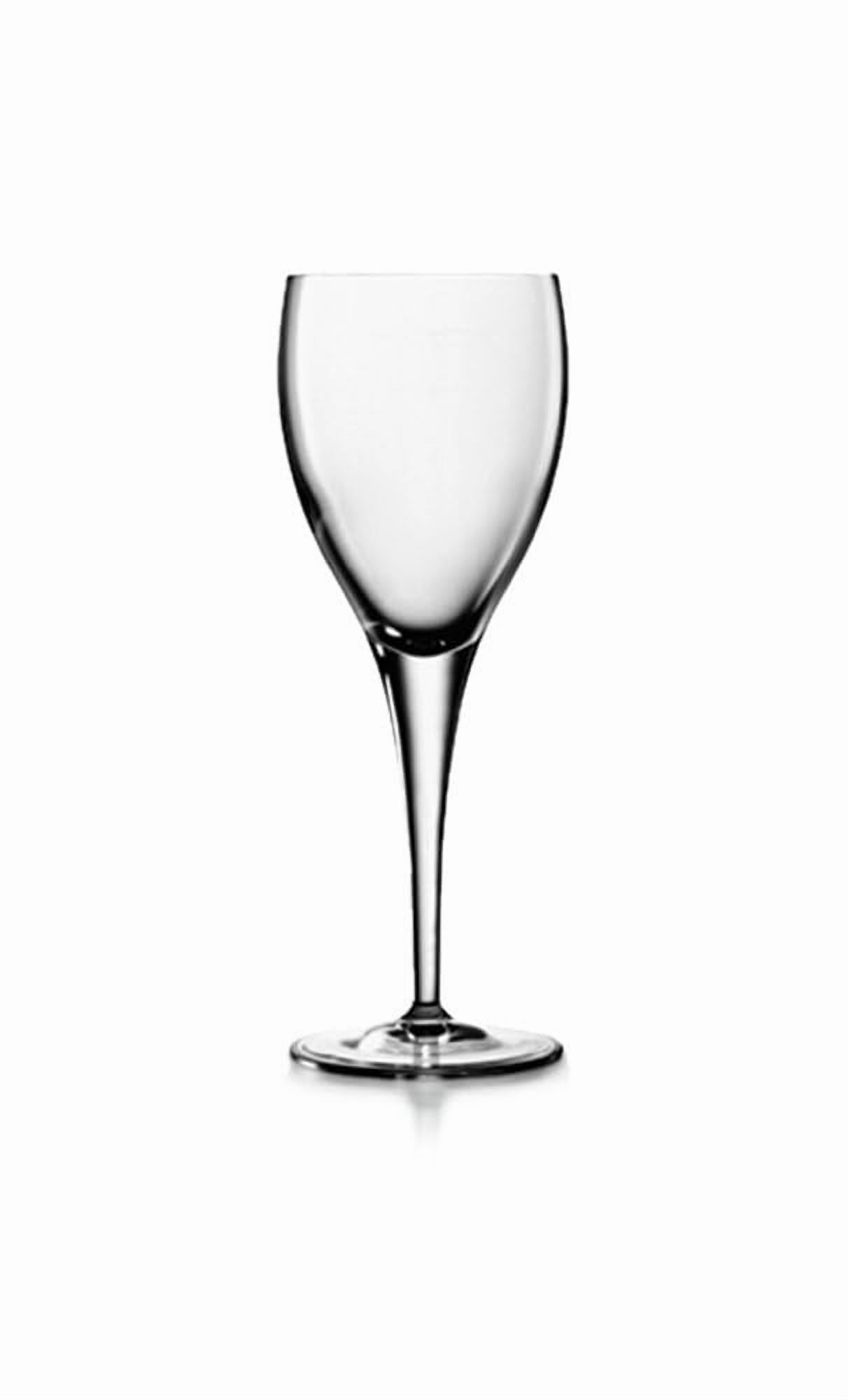 Luigi Bormioli Set of 4 Michelangelo Mastrepiece Wine Glasses, 8-Oz.