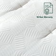 thumbnail image 3 of Zinus Euro Top 12" Hybrid Mattress, California King, 3 of 8