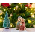 thumbnail image 5 of Mini Holy Family Nativity Set&nbsp;- Religious Christmas Décor for Home, Office, Tabletop, Ideal Housewarming Gift, 2.84", 5 of 7
