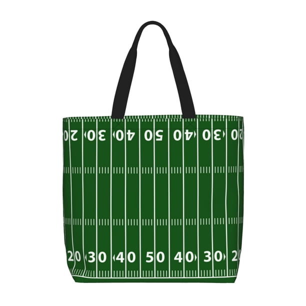 Easygdp American Football Field1 Bolsa Tote para Mujer, Bolso de Hombro para Trabajo, Playa, Viajes, Compras y Supermercado