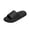 Black, variant on Willtoo Shower Shoe Non-Slip Slipper for Women Open-toe Quick Drying Lightweight Bathroom Slippers Comfortable House Outdoor Sandals