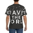 thumbnail image 2 of Naloa Travel The World1 Men's T-Shirt Sport T-shirt Men's Basic Tee Casual Men's Shirt, Round Neck, Short Sleeves -, 2 of 5
