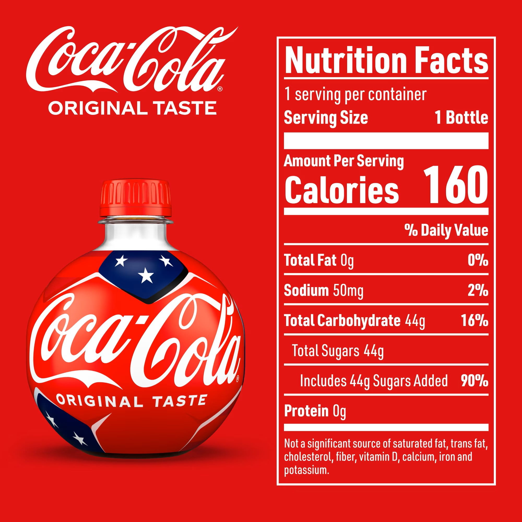 Coca-Cola Classic Soda Pop Soccer Ball Orb Bottle, 13.5 fl oz, 18 Count – Limited Edition
