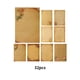 thumbnail image 3 of Yuarrent Kit de sobres Kraft, tarjeta de invitación de aniversario para fiesta de cumpleaños, felicitación, bendición, carta de escritura, papelería Artesanía Yuarrent HA074901-00, 3 of 6