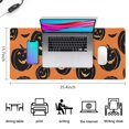 thumbnail image 5 of Long Mouse Pads for Desk,Classic Halloween Pumpkin Pattern Desk Mats on Top Of Desks, Desk Mouse Pad Extra Large with 3mm Non-Slip Base and Stitched Edge for Gaming,Office,Work,Home 35.4"x15.7", 5 of 6