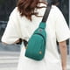 thumbnail image 4 of Bolso de hombro de tela tipo messenger - bolso bandolera con cremallera para mujeres y hombres, gran capacidad 25x15x6cm, bolso de moda para viajes y uso diario, 4 of 6