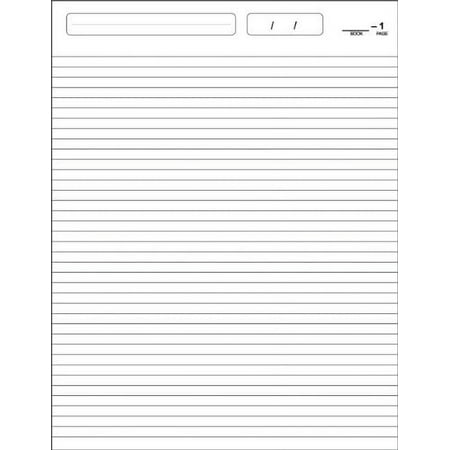 BookFactory Anointing of The Sick Log Book/Journal/Logbook - 120 Page, 8.5"x11", Black Hardbound (XLog-120-7CS-A-L-Black(Anointing of The Sick Log Book))