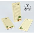 thumbnail image 4 of Inkdotpot Pack of 3 Magnetic Fridge To-Do List Notepads- Magnetic Memo Pads For Refrigerator-(50 Sheets Each)-6H, 4 of 7