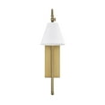 thumbnail image 4 of Savoy House Rutland 1-Light Adjustable Wall Sconce in Warm Brass, 4 of 7