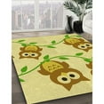thumbnail image 3 of Ahgly Company Machine Washable Indoor Rectangle Transitional Dark Golden Rod Brown Area Rugs, 2' x 3', 3 of 7