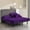 Purple, variant on 800 Thread Count King Size 36" Split Top Flex Head Sheet Set – 100% Egyptian Cotton, 21" Deep Pockets, Adjustable Bed, 4-Piece Set Color Purple Solid