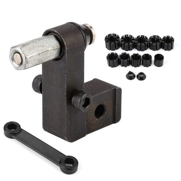 Ring Setting Tool, Precise Ring Setter, Sturdy Material, Various Sizes, Smooth Operation, Jewelry Setting Tool for Processing Fixing, Polishing, Beading