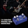 thumbnail image 2 of MOSKY Muyin DELUXE PREAMP Dual-Channel Guitar Pedal with Boost and Vintage Overdrive, Compact Metal Design, Independent Footswitch Control, Bass & Tone Adjustments, 2 of 6
